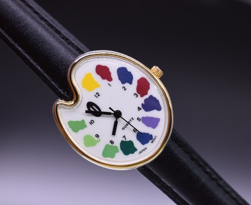 Orologio tavolozza artista