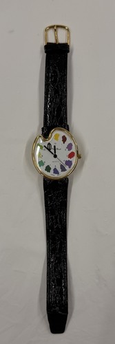 Orologio tavolozza vernice