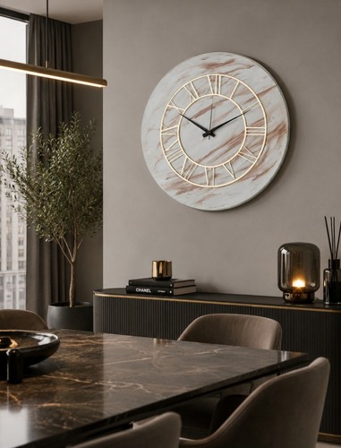 Orologio parete vetro - vetro, di