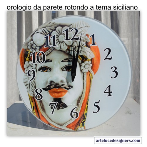 Orologio parete rotondo in - orologio,